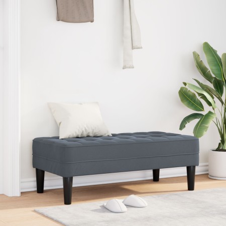 Banco Gris Oscuro 113 cm Terciopelo von , Banken - Ref: Foro24-42001948, Preis: 108,14 €, Rabatt: %