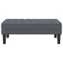 Banco Gris Oscuro 113 cm Terciopelo von , Banken - Ref: Foro24-42001948, Preis: 108,14 €, Rabatt: %