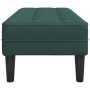 Banco Verde Oscuro 113x57x39 cm Terciopelo | Foro24.es | Tu tienda online para hogar, jardín y más Foro24.es