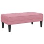Banco Rosa 113x57x39 cm Terciopelo | Foro24.es | Tu tienda online para hogar, jardín y más Foro24.es