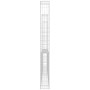 U-förmiger Gabionenkorb 2 Eisenpfosten 140x20x200 cm von vidaXL, Zaunpaneele - Ref: Foro24-151289, Preis: 88,39 €, Rabatt: %