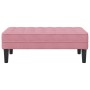 Banco Rosa 113x57x39 cm Terciopelo | Foro24.es | Tu tienda online para hogar, jardín y más Foro24.es