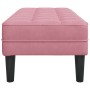 Banco Rosa 113x57x39 cm Terciopelo | Foro24.es | Tu tienda online para hogar, jardín y más Foro24.es