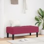 Banco Rojo Vino 113x57x39 cm de Terciopelo | Foro24.es | Tu tienda online para hogar, jardín y más Foro24.es