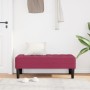 Banco Rojo Vino 113x57x39 cm de Terciopelo | Foro24.es | Tu tienda online para hogar, jardín y más Foro24.es