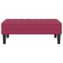 Banco Rojo Vino 113x57x39 cm de Terciopelo | Foro24.es | Tu tienda online para hogar, jardín y más Foro24.es