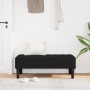 Banco Negro 113x57x39 cm de Terciopelo | Foro24.es | Tu tienda online para hogar, jardín y más Foro24.es
