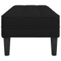 Banco Negro 113x57x39 cm de Terciopelo | Foro24.es | Tu tienda online para hogar, jardín y más Foro24.es