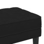 Banco Negro 113x57x39 cm de Terciopelo | Foro24.es | Tu tienda online para hogar, jardín y más Foro24.es