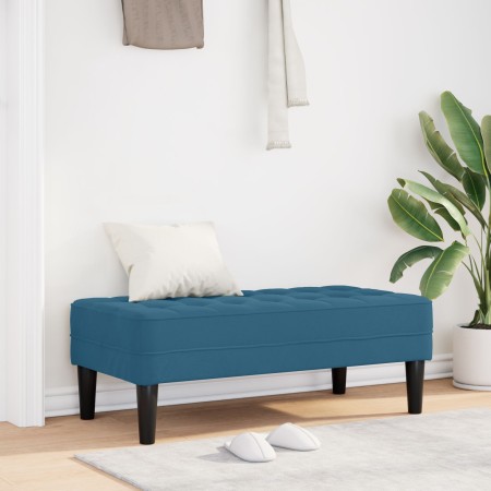 Banco Azul 113x57x39 cm de Terciopelo | Foro24.es | Tu tienda online para hogar, jardín y más Foro24.es