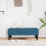 Banco Azul 113x57x39 cm de Terciopelo | Foro24.es | Tu tienda online para hogar, jardín y más Foro24.es
