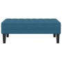 Banco Azul 113x57x39 cm de Terciopelo | Foro24.es | Tu tienda online para hogar, jardín y más Foro24.es