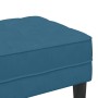 Banco Azul 113x57x39 cm de Terciopelo | Foro24.es | Tu tienda online para hogar, jardín y más Foro24.es