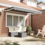 Estructura de Toldo Semicassete Retráctil de Metal de Operación Manual | Foro24.es | Tu tienda online para hogar, jardín y más Foro24.es