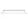 Estructura de Toldo Semicassete Retráctil de Metal de Operación Manual | Foro24.es | Tu tienda online para hogar, jardín y más Foro24.es