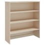 Aparador superior HAMAR pino macizo marrón miel 90x30x100 cm de vidaXL, Aparadores - Ref: Foro24-340432, Precio: 109,64 €, De...