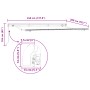 estructura de toldo retráctil manual de 3.5x2 cm de metal | Foro24.es | Tu tienda online para hogar, jardín y más Foro24.es