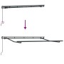 Estructura de Toldo Retráctil Manualmente Operado 3x2 cm Metal | Foro24.es | Tu tienda online para hogar, jardín y más Foro24.es