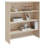 Aparador superior HAMAR pino macizo marrón miel 90x30x100 cm de vidaXL, Aparadores - Ref: Foro24-340432, Precio: 109,64 €, De...