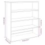 HAMAR Top-Sideboard aus massiver Kiefer, honigbraun, 90 x 30 x 100 cm von vidaXL, Sideboards - Ref: Foro24-340432, Preis: 107...