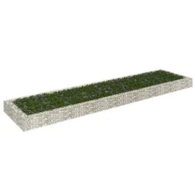 Gabionenbett aus Stahl 400x100x20 cm von vidaXL, Töpfe und Pflanzgefäße - Ref: Foro24-151314, Preis: 55,67 €, Rabatt: %