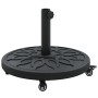 Base para Parasol  con Ruedas para Postes de Ø38-48 mm 13 kg Redonda | Foro24.es | Tu tienda online para hogar, jardín y más Foro24.es