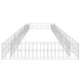 Gabionenbett aus Stahl 400x100x20 cm von vidaXL, Töpfe und Pflanzgefäße - Ref: Foro24-151314, Preis: 55,67 €, Rabatt: %
