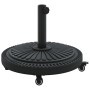 Base de Parasol  con Ruedas para Postes de Ø38-48 mm 13 kg Redonda | Foro24.es | Tu tienda online para hogar, jardín y más Foro24.es