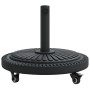 Base de Parasol  con Ruedas para Postes de Ø38-48 mm 13 kg Redonda | Foro24.es | Tu tienda online para hogar, jardín y más Foro24.es
