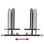 Barra de Dips con Longitud Ajustable, Capacidad de 120 kg, 96-117x67x75 cm Acero | Foro24.es | Tu tienda online para hogar, jardín y más Foro24.es