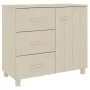 HAMAR Sideboard aus massivem Kiefernholz, honigbraun, 90 x 40 x 80 cm von vidaXL, Sideboards - Ref: Foro24-340428, Preis: 143...