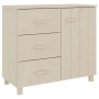 HAMAR sideboard solid pine wood honey brown 90x40x80 cm by vidaXL, Sideboards - Ref: Foro24-340428, Price: 145,58 €, Discount: %