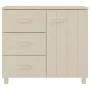 HAMAR Sideboard aus massivem Kiefernholz, honigbraun, 90 x 40 x 80 cm von vidaXL, Sideboards - Ref: Foro24-340428, Preis: 143...
