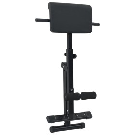 Banca de Hiperextensión 120 kg Plegable y Ajustable de Acero von , Stangen für Liegestütze und Klimmzüge - Ref: Foro24-420025...