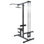 Máquina de Jalón Lat con Asiento Ajustable 80 kg de Carga Acero | Foro24.es | Tu tienda online para hogar, jardín y más Foro24.es