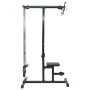 Máquina de Jalón Lat con Asiento Ajustable 80 kg de Carga Acero | Foro24.es | Tu tienda online para hogar, jardín y más Foro24.es