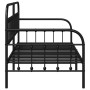 Estructura de Cama Daybed  Negra 100x200 cm Acero | Foro24.es | Tu tienda online para hogar, jardín y más Foro24.es