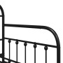 Estructura de Cama Daybed  Negra 100x200 cm Acero | Foro24.es | Tu tienda online para hogar, jardín y más Foro24.es