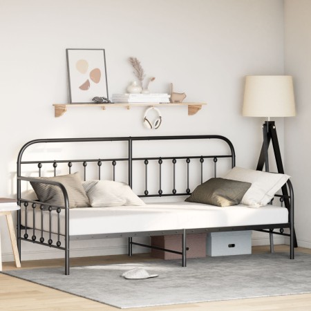 Estructura de día  Negra 107x203 cm Acero | Foro24.es | Tu tienda online para hogar, jardín y más Foro24.es