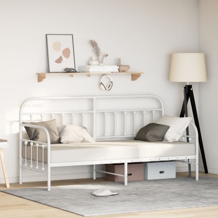 Estructura de Cama Día  Blanca 75x190 cm de Acero | Foro24.es | Tu tienda online para hogar, jardín y más Foro24.es