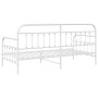 Cama tipo daybed  Blanca 107x203 cm de Acero | Foro24.es | Tu tienda online para hogar, jardín y más Foro24.es
