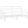 Estructura de cama daybed  con cama nido blanca 75x190 cm de acero | Foro24.es | Tu tienda online para hogar, jardín y más Foro24.es