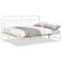 Estructura de cama daybed  con cama nido blanca 75x190 cm de acero | Foro24.es | Tu tienda online para hogar, jardín y más Foro24.es