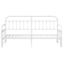 Estructura de cama daybed  con cama nido blanca 75x190 cm de acero | Foro24.es | Tu tienda online para hogar, jardín y más Foro24.es