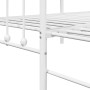 Estructura de cama daybed  con cama nido blanca 75x190 cm de acero | Foro24.es | Tu tienda online para hogar, jardín y más Foro24.es