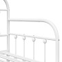 Cama tipo daybed blanca con cama nido de 80x200 cm de acero | Foro24.es | Tu tienda online para hogar, jardín y más Foro24.es