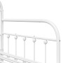 Estructura de cama de día  con cama nido Blanca 100x190 cm Acero | Foro24.es | Tu tienda online para hogar, jardín y más Foro24.es