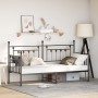 Estructura de cama tipo daybed Negra 75x190 cm de Acero von , Betten und Lattenroste - Ref: Foro24-42002656, Preis: 117,79 €,...