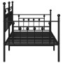 Estructura de cama nido Negra 90x190 cm Acero | Foro24.es | Tu tienda online para hogar, jardín y más Foro24.es