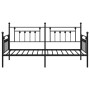 Estructura de cama nido  Negra 100x200 cm Acero | Foro24.es | Tu tienda online para hogar, jardín y más Foro24.es